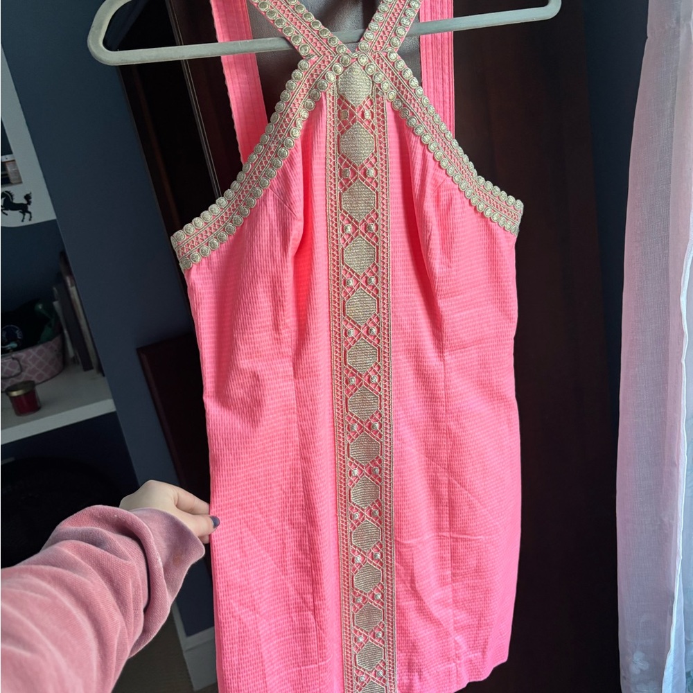 Lilly Pulitzer Pink Sleeveless Dress